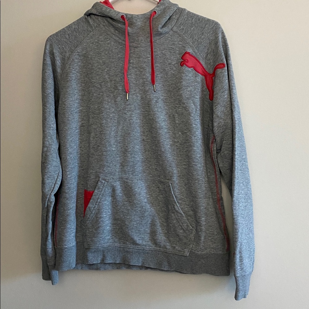 Puma Heather Gray Hoodie